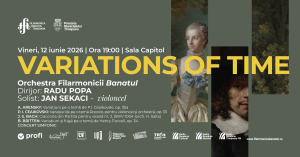 VARIATIONS OF TIME | Orchestra simfonică a Filarmonicii Banatul | Dirijor: RADU POPA, Solist: Jan Sekaci – violoncel