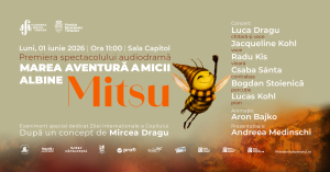 Marea aventură a micii albine Mitsu | Concert & Lansare de eveniment | Dedicat Zilei Internaționale a Copilului