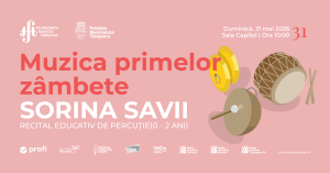 RECITAL EDUCATIV PERCUȚIE (0-2 ani) | Sorina Savii