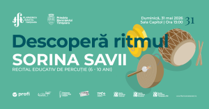 RECITAL EDUCATIV PERCUȚIE (6-10 ani) | Sorina Savii